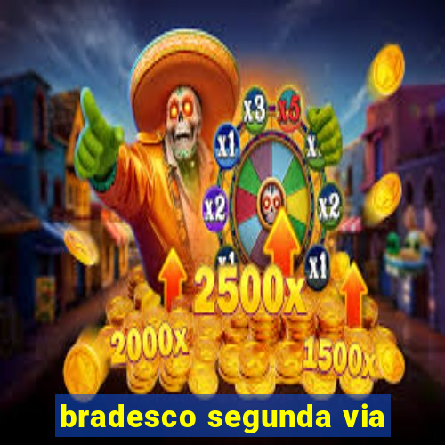 bradesco segunda via